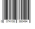 Barcode Image for UPC code 0074108380494