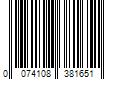 Barcode Image for UPC code 0074108381651