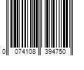 Barcode Image for UPC code 0074108394750