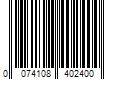 Barcode Image for UPC code 0074108402400