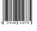 Barcode Image for UPC code 0074108412775