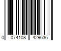 Barcode Image for UPC code 0074108429636