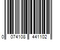 Barcode Image for UPC code 0074108441102