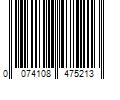 Barcode Image for UPC code 0074108475213