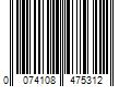 Barcode Image for UPC code 0074108475312