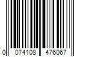 Barcode Image for UPC code 0074108476067