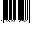 Barcode Image for UPC code 0074108477613