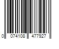 Barcode Image for UPC code 0074108477927