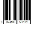 Barcode Image for UPC code 0074108502025