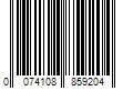 Barcode Image for UPC code 0074108859204