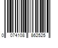 Barcode Image for UPC code 0074108862525