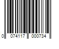 Barcode Image for UPC code 0074117000734