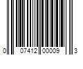 Barcode Image for UPC code 007412000093