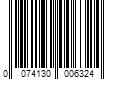 Barcode Image for UPC code 0074130006324