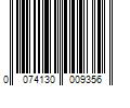 Barcode Image for UPC code 0074130009356