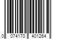 Barcode Image for UPC code 0074170401264