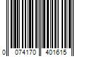 Barcode Image for UPC code 0074170401615