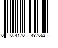 Barcode Image for UPC code 0074170437652