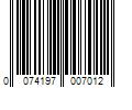 Barcode Image for UPC code 0074197007012