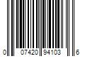 Barcode Image for UPC code 007420941036