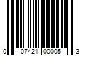 Barcode Image for UPC code 007421000053