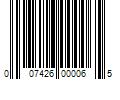 Barcode Image for UPC code 007426000065