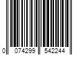 Barcode Image for UPC code 0074299542244