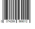 Barcode Image for UPC code 0074299569012. Product Name: Mattel 2002 Hooray for Hollywood Barbie Doll