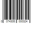 Barcode Image for UPC code 0074305000324