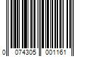 Barcode Image for UPC code 0074305001161