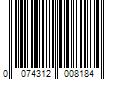 Barcode Image for UPC code 0074312008184