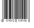 Barcode Image for UPC code 0074312015106