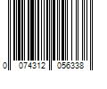 Barcode Image for UPC code 0074312056338