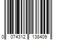 Barcode Image for UPC code 0074312138409