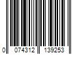 Barcode Image for UPC code 0074312139253