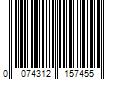 Barcode Image for UPC code 0074312157455