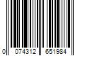 Barcode Image for UPC code 0074312651984