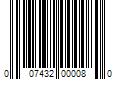 Barcode Image for UPC code 007432000080