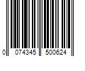 Barcode Image for UPC code 0074345500624