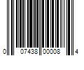 Barcode Image for UPC code 007438000084