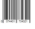 Barcode Image for UPC code 0074401734321