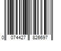 Barcode Image for UPC code 0074427826697