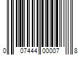 Barcode Image for UPC code 007444000078