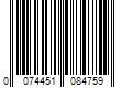 Barcode Image for UPC code 0074451084759