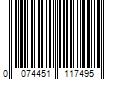 Barcode Image for UPC code 0074451117495