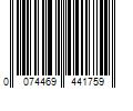 Barcode Image for UPC code 0074469441759