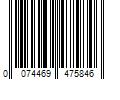 Barcode Image for UPC code 0074469475846