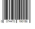 Barcode Image for UPC code 0074470190158