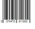 Barcode Image for UPC code 0074470811800