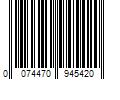 Barcode Image for UPC code 0074470945420